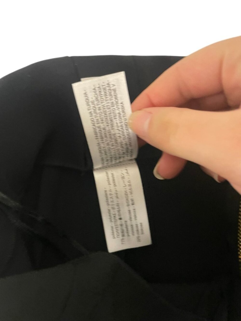 Zara Womens Dress Pants Medium Black Pleated High Waist Trousers 7149/053 NWOT - Picture 6 of 10